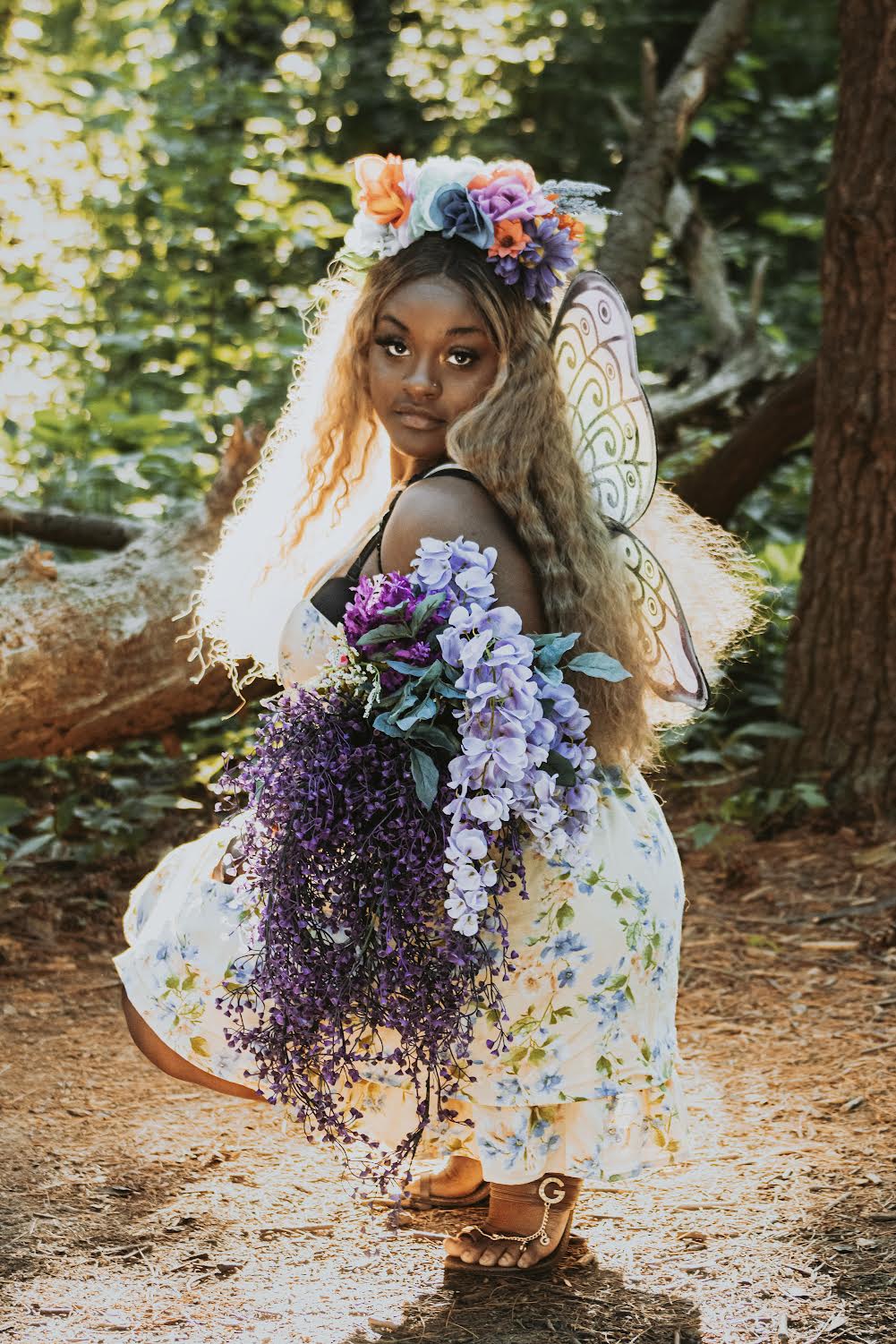 Black Unicorn Magic styled session